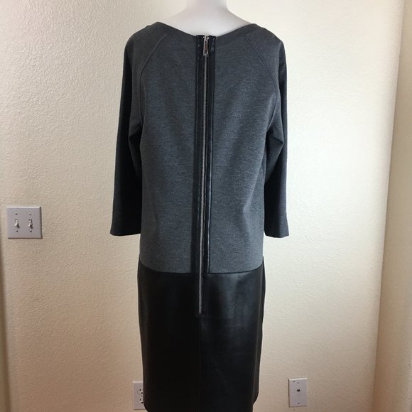 Per Se by Carlisle Leather Skirt Dress NWOT - Picture 2 of 8